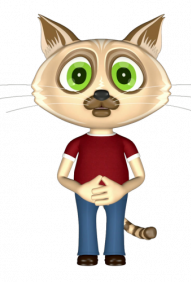 Cat 3D Animal Avatar Page