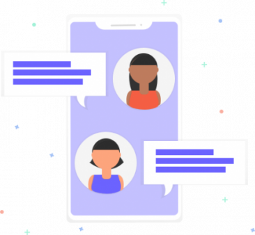 Cell Phone Chatbot Chatting Feature Cover Page
