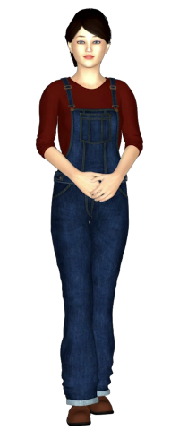Donna 3D Avatar Page
