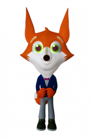 Fox 3D Animal Avatar Page